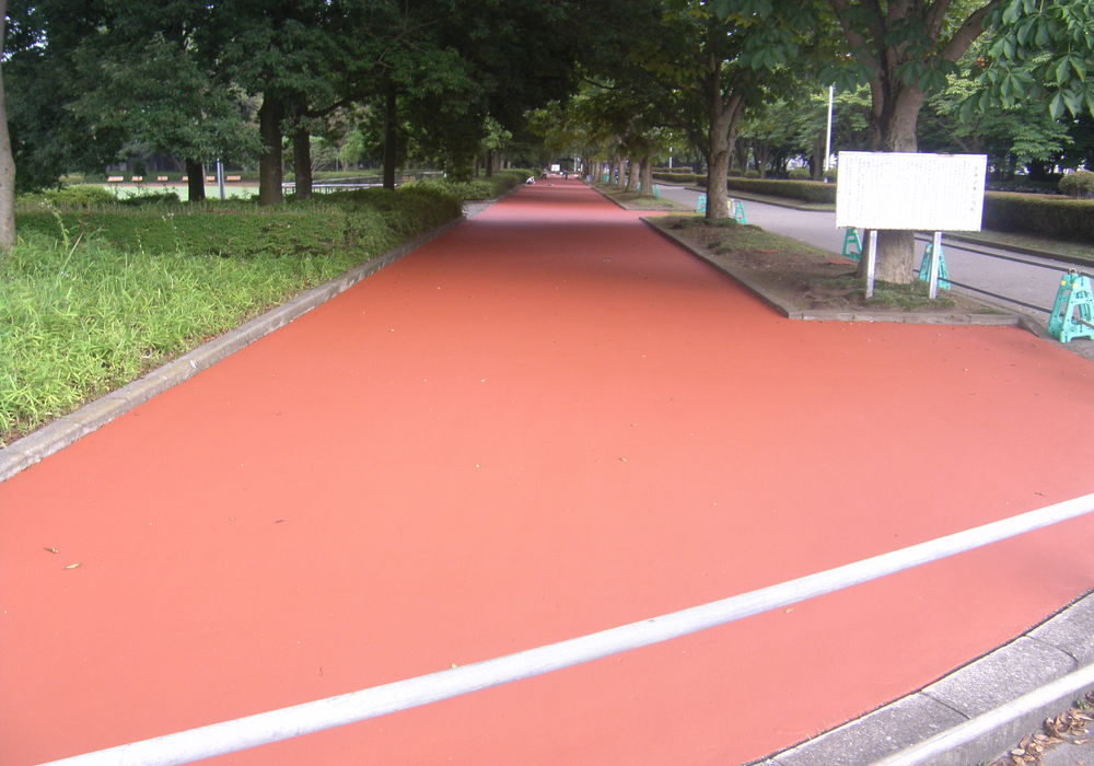 塗付式カラー舗装